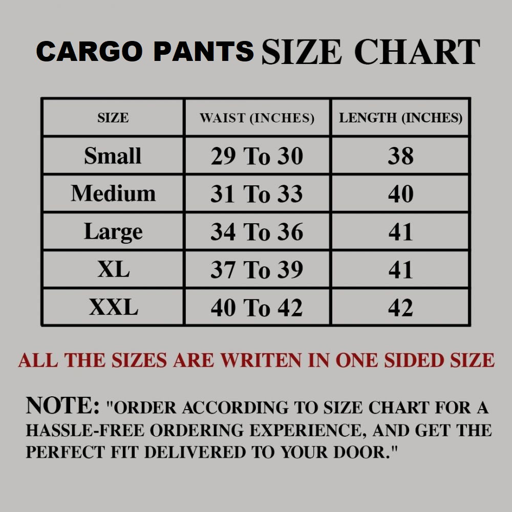 (5 T-Shirts + 3 Cargo Pants)