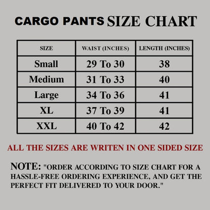 (5 T-Shirts + 3 Cargo Pants)